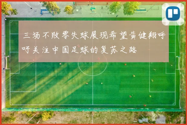 三场不败零失球展现希望黄健翔呼吁关注中国足球的复苏之路